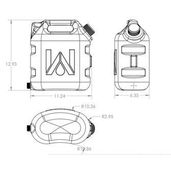 Klymit Nádrž na vodu GoSpout 2 Gallon