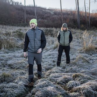 BENNON outdoorové a pracovné nohavice FOBOS, sivá/ čierna