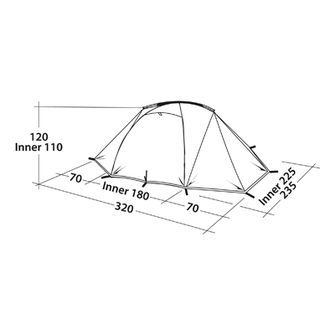 Robens Stan Lodge pre 3 osoby