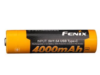 Fenix Nabíjateľná USB-C batéria Fenix 18650 4000 mAh (Li-Ion)