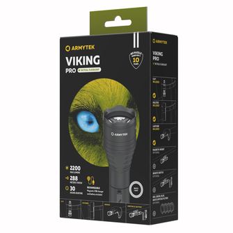 ArmyTek Viking Pro White LED vreckové svietidlo napájanie z akumulátora 2050 lm 136 g