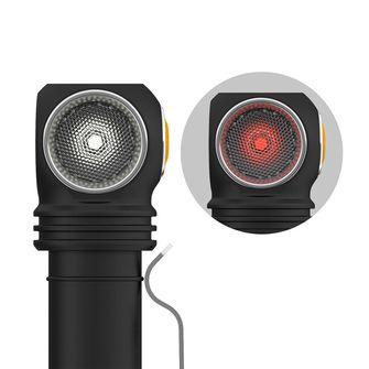 ArmyTek Wizard C2 WR Magnet White &amp; Red LED čelovka s magnetickým držiakom napájanie z akumulátora 1100 lm 3 h 65 g