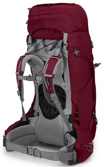 OSPREY turistický batoh ARIEL 65 II, claret red