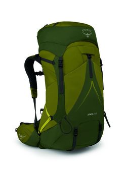 OSPREY turistický batoh ATMOS AG LT 65, scenic valley/green peppercorn