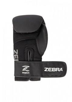 Zebra Fitness box rukavice, detské čierne
