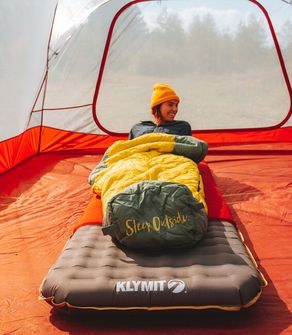 Klymit Izolovaná karimatka Klymaloft XL, červená