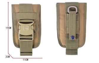 DRAGOWA TACTICAL Puzdro na smarfón Zulu, khaki