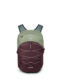 OSPREY mestský batoh QUASAR, sawdust tan/raisin red