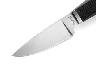 Lionsteel Nôž s pevnou čepeľou s rukoväťou z čiernej G10 WILLY WL1 GBK