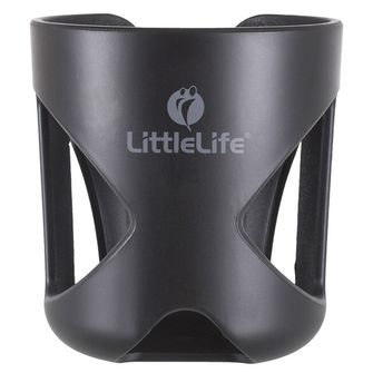 LittleLife Držiak na fľašu alebo pohár pre kočík, čierny