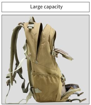 DRAGOWA TACTICAL Taktický batoh Bravo 27 L, khaki