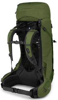 OSPREY turistický batoh AETHER 55 II, garlic mustard green