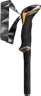 LEKI Trekingové palice Makalu Lite, oranžová-čierna-tmavý antracit, 100 - 135 cm