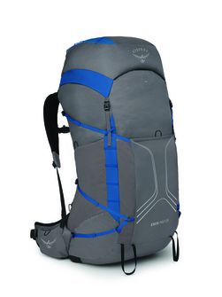 OSPREY turistický batoh EXOS PRO 55, dale grey/agam blue