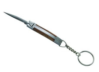 Laguiole DUB099 príveskový nožík, čepeľ 6 cm, oceľ 420, rukoväť dub