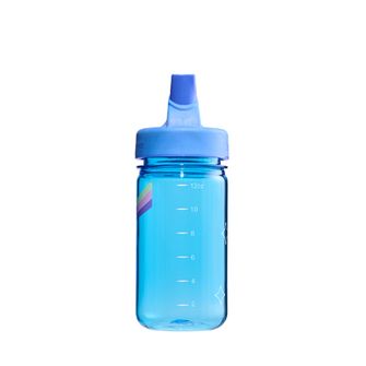 Nalgene Detská fľaša na vodu Grip-n-Gulp Sustain 0,35 l s krytom modrá, hudobný hroch