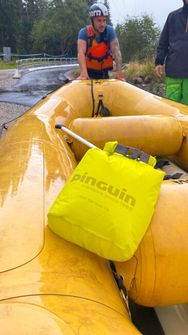 Pinguin vodeodolný vak Dry bag 20 L, sivá