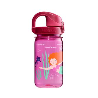 Nalgene Detská fľaša na vodu Grip-n-Gulp Sustain 0,35 L pink mermaid