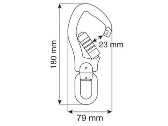 CAMP Nastaviteľná polohovacia šnúrka Cable Adjuster + 2149 3,5 m