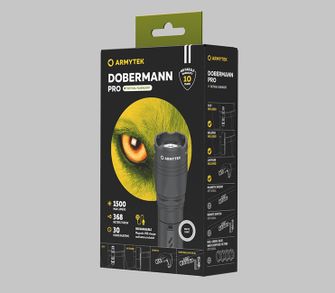 ArmyTek Dobermann Pro White LED vreckové svietidlo napájanie z akumulátora 1400 lm 114 g