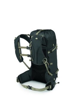 OSPREY turistický batoh TEMPEST VELOCITY 20, dark charcoal/chiru tan