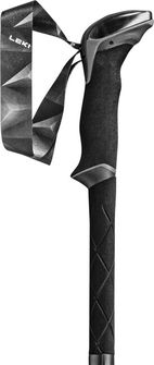 LEKI Trekingové palice Makalu FX Carbon, čierno-oranžovo-prírodná uhlíková, 110 - 130 cm
