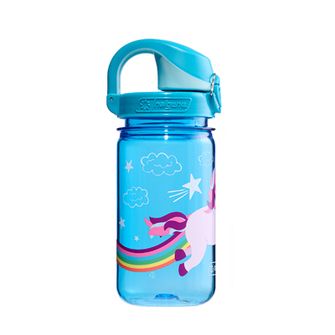 Nalgene Detská fľaša na vodu Grip-n-Gulp Sustain 0,35 L blue unicorn