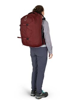 OSPREY taška FAIRVIEW 40, zircon red