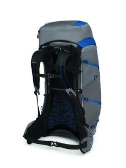 OSPREY turistický batoh EXOS PRO 55, dale grey/agam blue