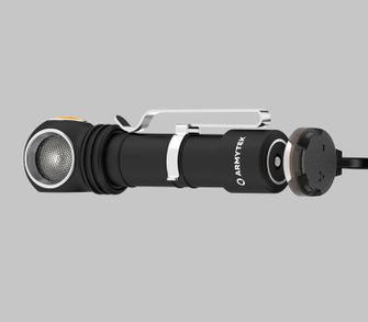 ArmyTek Wizard C2 WR Magnet White &amp; Red LED čelovka s magnetickým držiakom napájanie z akumulátora 1100 lm 3 h 65 g