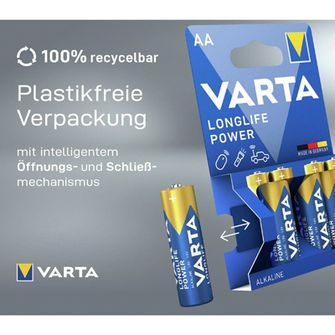 Varta Batéria Longlife Power AA / Mignon 4 kusy