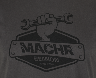 BENNON tričko MACHR TOOL T-shirt grey