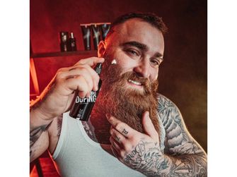 Angry Beards Roller &amp; Doping Set na rast brady a fúzov