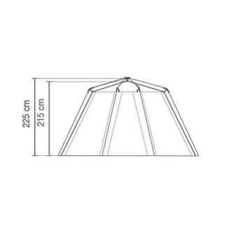 Coleman Stan Octagon pre 8 osôb, modrý