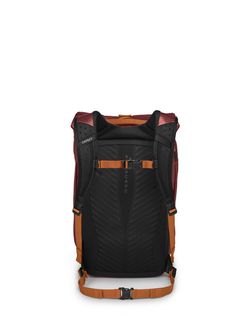 OSPREY mestský batoh TRANSPORTER ROLL TOP, red mountain