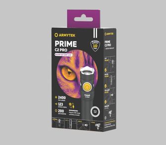 ArmyTek Prime C2 Pro LED vreckové svietidlo napájanie z akumulátora 2400 lm 68 g