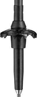 LEKI Trekingové palice Black Series Carbon, čierna-čierna sivá-tmavý antracit, 100 - 135 cm