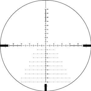 Vortex Optics puškohľad Diamondback® Tactical 6-24x50 FFP EBR-2C MOA