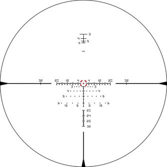 Vortex Optics puškohľad Razor® HD Gen III 1-10x24 FFP EBR-9 MOA