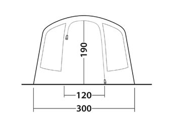 Outwell Stan Sunhill 5 Air pre 5 osôb