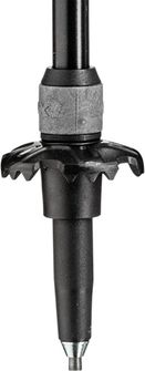 LEKI Trekingové palice Makalu Lite AS, čierna-tmavý antracit-petrolejová, 100 - 135 cm