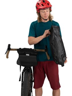 OSPREY cyklistický batoh ESCAPIST HANDLEBAR BAG LARGE, čierna