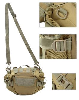 DRAGOWA TACTICAL Ľadvinka Sierra 7 L, jungle digita