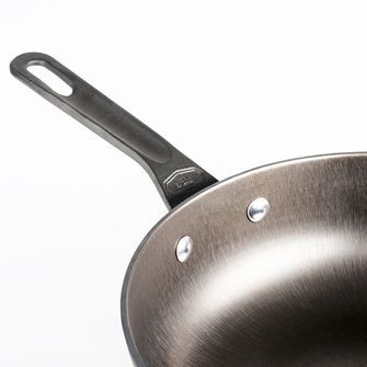 GSI Outdoors hlboká liatinová panvica s pokrievkou Guidecast Frying Deep Pan 254 mm