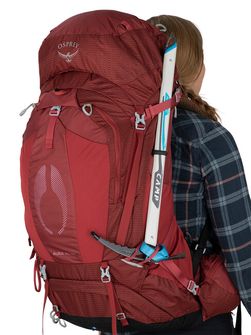 OSPREY turistický batoh AURA AG 65, berry sorbet red