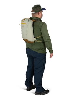 OSPREY mestský batoh DAYLITE CINCH PACK, meadow gray/histosol brown