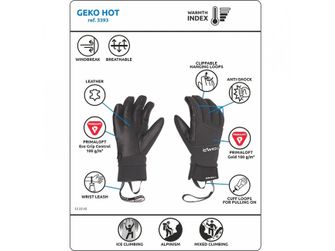 CAMP zimné rukavice Geko Hot