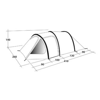 Outwell Stan Earth pre 4 osoby modro-zelený