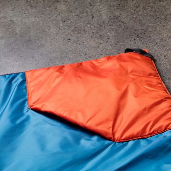 Klymit cestovná deka Versa Blanket™, modro-oranžová