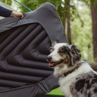 Klymit Ochranný obal na karimatku Luxe V Sheet XL, zeleno-sivá